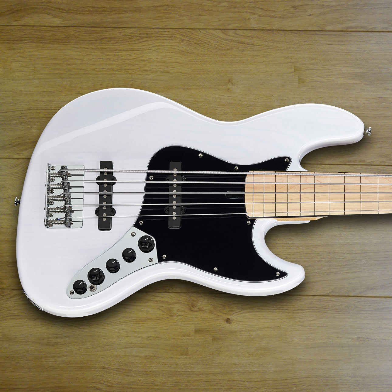 Marcus Miller V7 Vintage Swamp Ash 5 WB 2nd Gen - Tanne Bass Corner